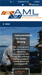 Mobile Screenshot of amloceanographic.com